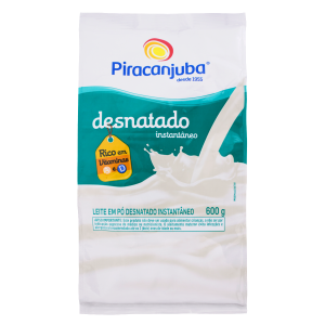 Leite em Pó Desnatado – Piracanjuba 600g